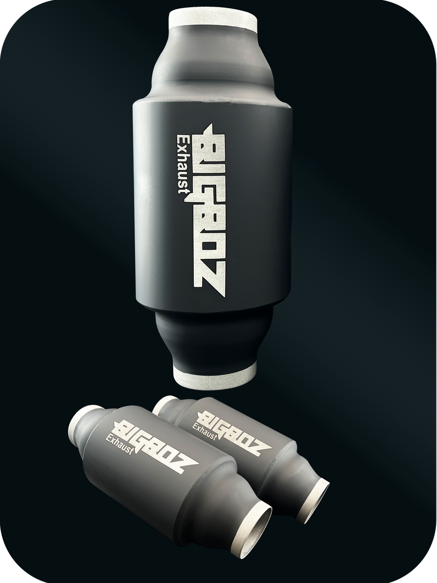 BIGBOZ 5 CERAKOTE FLAT BLACK – Bigboz Exhaust