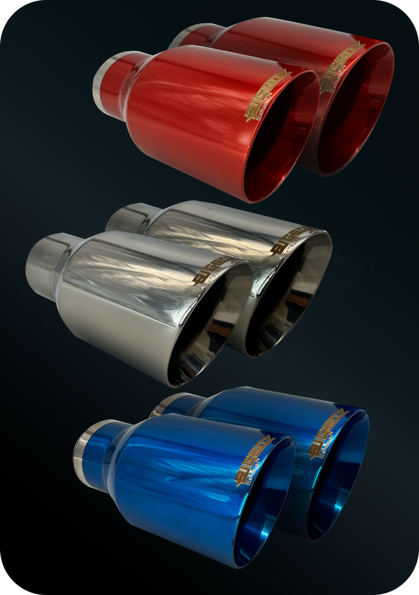 4" Universal Exhaust Tips Set Bigboz Exhaust